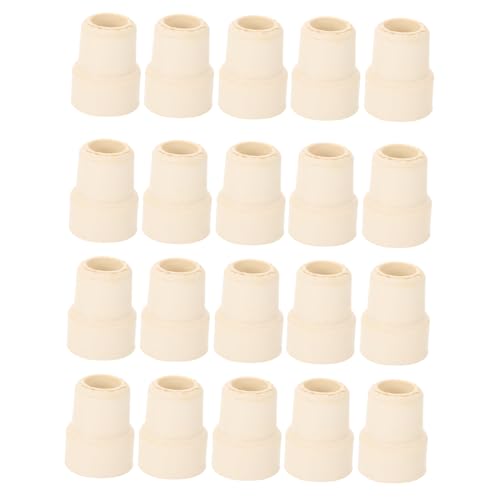 FUNOMOCYA 25pcs Infusion Bottle Rubber Stopper White Plug Bottle Stoppers Flask White Lab Plug Bottom Closure Stopper Laboratory Bung Infusion Bottle Stopper Bottle Plugs Vial