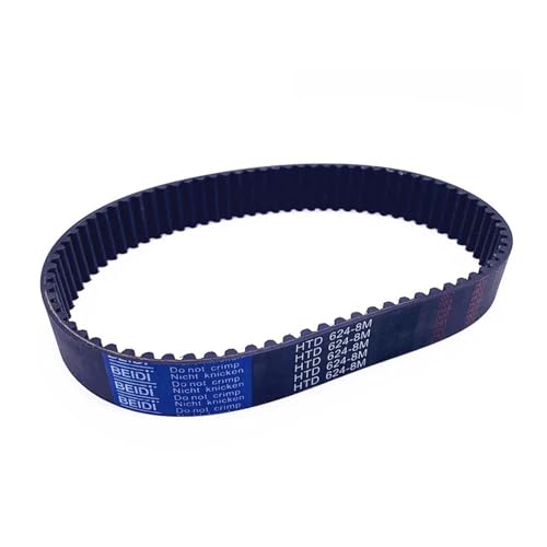 Courroie HTD 8M 560mm en caoutchouc robuste pour transmission haute précision
