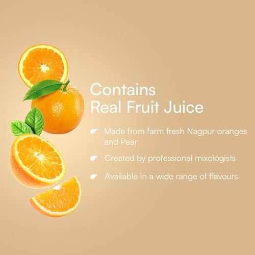Image of Mapro Lounge Triple Sec Orange Cocktail Mixer Mocktail Mocktail Fruit Syrup - 1L |Contains Real Fruit Juice| Gluten Free| Zero Cholestrol