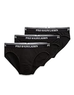 Ralph Lauren Set 3 Pezzi Slip Nero M