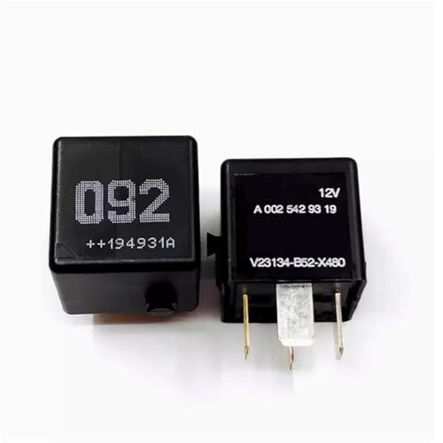 Relais électromécanique 12 V DC V23134-B52-X480 commutateur 4 broches auto