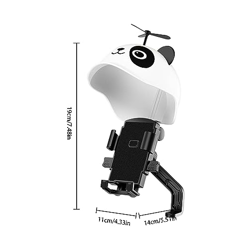 Suporte para telefone celular | Suporte guiador à prova choque com viseira solar,Acessórios motocicl