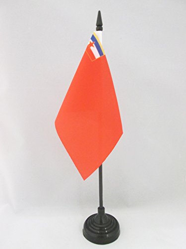 AZ FLAG Socialist Republic of Bosnia and Herzegovina 1945-1992 Table Flag 4'' x 6'', bosnian Desk Flag 15 x 10 cm - Image 2