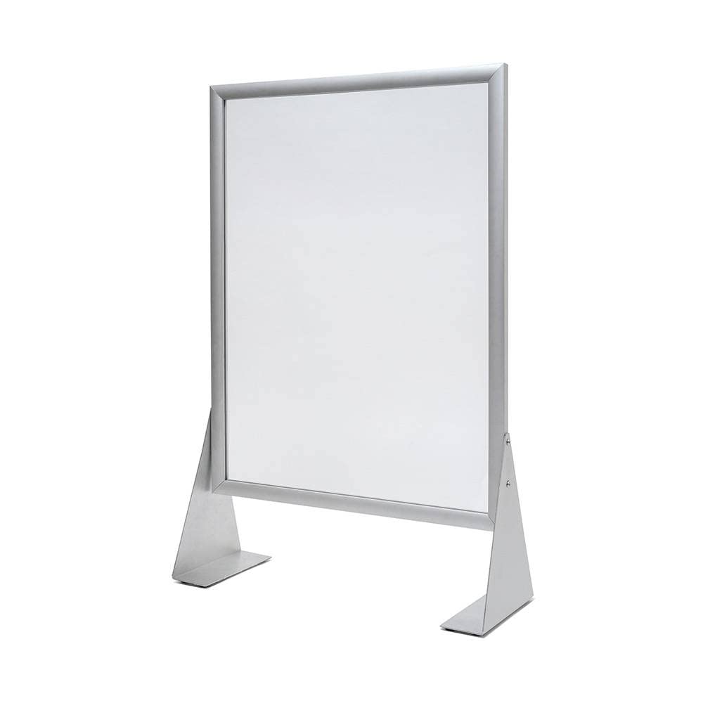 Deslizamiento protector de la seguridad del plexiglás en la pared del marco A1, escritorios de oficina de los restaurantes (vertical)