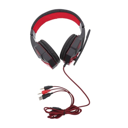 Casque de jeu microphone intégré contre la fatigue auriculaire pour PC portable en ABS