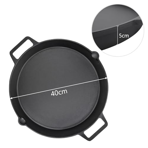Imagen adicional de Denmay Sartén universal de hierro fundido de 40 cm