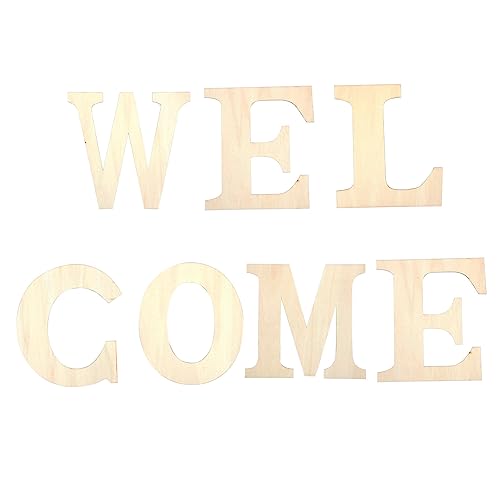 Anneome Hanging Wooden Sign Letter for Wall Decoration Your Own Sticker Letters Boho Decor Boys and