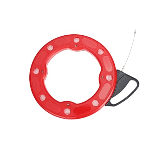 Extractor de cables rojo retráctil para electricista guía pasacables 2