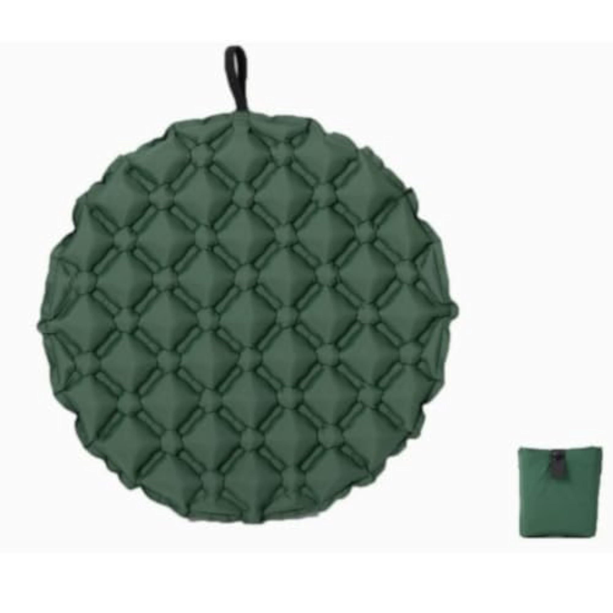 Packable Inflatable Seat Cushion with Pouch, Compact Design