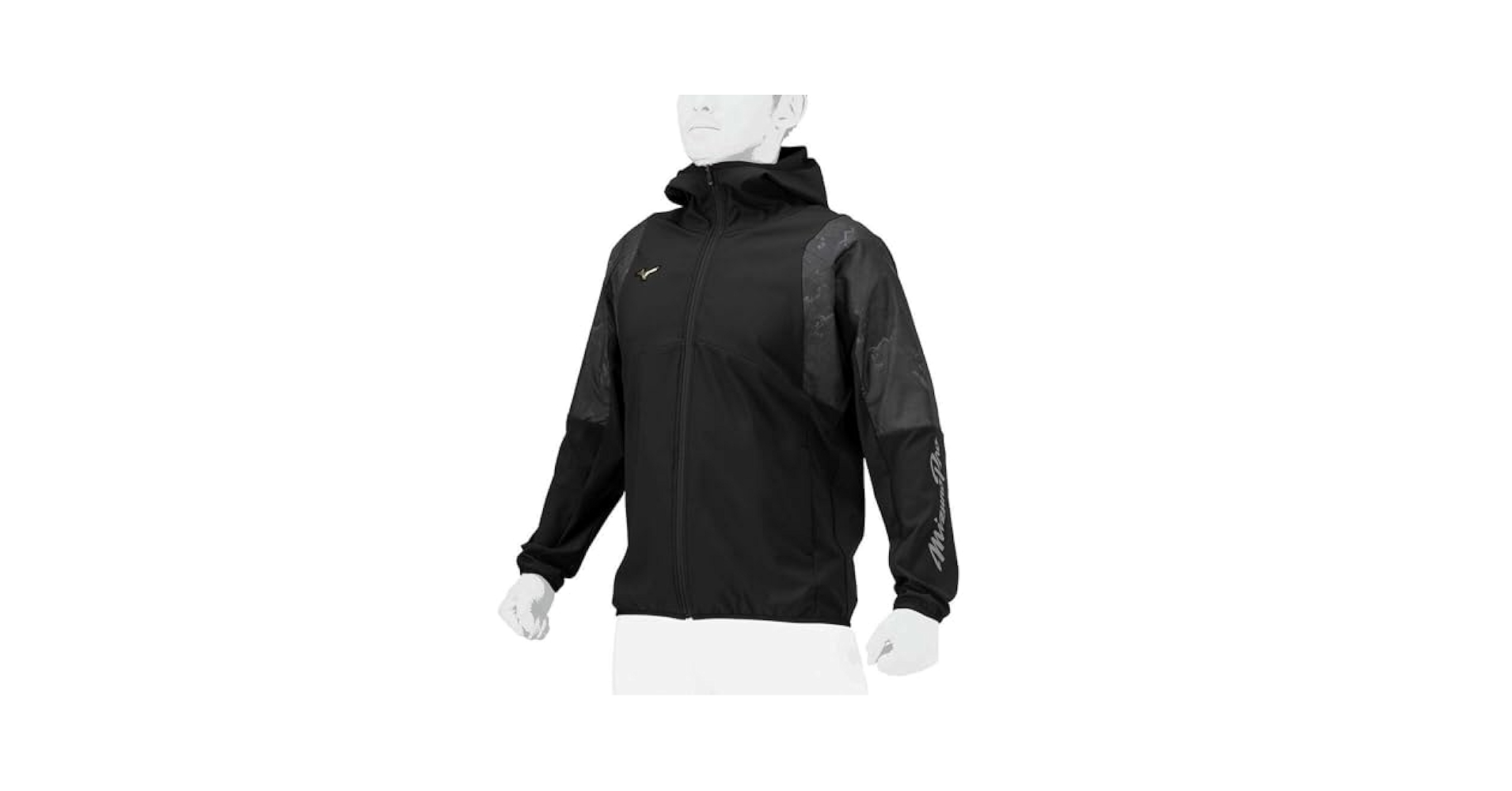 MIZUNO - ミズノプロ上下 ウインドウブレーカーXOサイズ黒金BACK刺繍レア品。 MIZUNO - ミズノプロ上下 ウインドウブレーカーXOサイズ黒金BACK