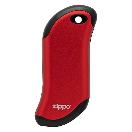 Zippo Red HeatBank 9s Rechargeable Hand Warmer