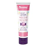 Himalaya Botanique Kids Toothpaste, Herbal, Bubble Gum Flavor, Fights Plaque, Fluoride Free, Gentle, No Artificial Flavors or Colors, SLS Free, Gluten Free, Cruelty Free, Vegan, Foaming, 4 Oz, 1 Pack…