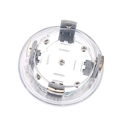 iplusmile Car Rim Wheel Centre Hub Light Led Flash Neon Cover Light Car Accessories Solar Energy Easy Installation