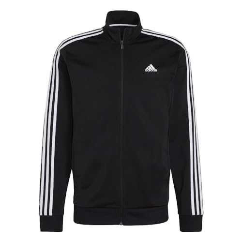 adidas Men's Essentials Warm-up 3-stripes Track Top