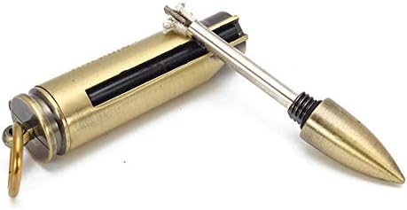 YUANWEI Matchstick Fire Starter, Fire Starter Flint Match Lighter Keychain Outdoor Camping Emergency Survival Gear, Best Gift for Outdoor Sports Enthusiasts