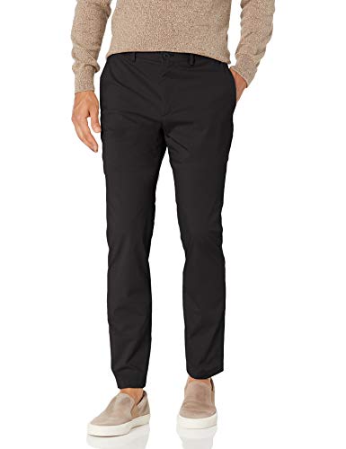 Theory Men's Zaine Cotton Stretch Pants, deep Raven, 32
