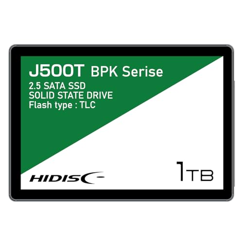 HIDISC 2.5inch SATA SSD TLC 1TB HDJ500T-BPK1000SSD Bulk Phison/KIOXIA BICS