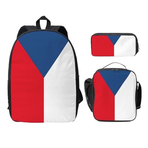 Sac à dos léger République tchèque 3 en 1 pour transporter livres et repas