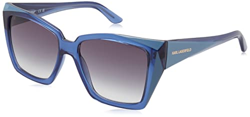 Karl Lagerfeld Kl6072S Occhiali, 450 Azure, 72 Unisex-Adulto