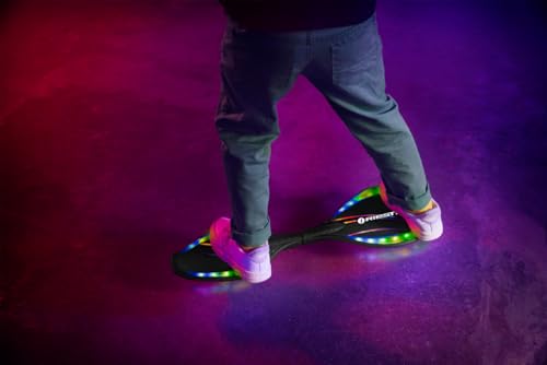 Razor Black Label RipStik Ripster Light Up–Two Wheel Caster Board with Multi-Color LED Lights, Compact and Lightweight, for Kids and Teens