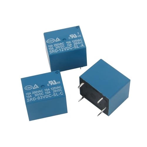 Relais SRD-05VDC-SL-C 10A isolation de puissance T73 5PIN