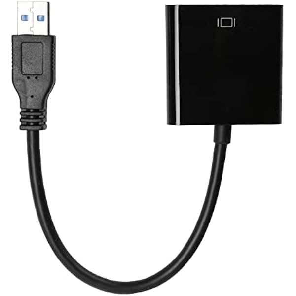 Кабель-переходник - видео USB на VGA 5.0 Gb s для системы 7 8 10 Plug and Play для компьютерных аксессуаров