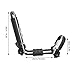 XHTLLO 2Pcs Kayak Roof Rack, Foldable J Bar Car Roof Rack, Universal Kayak Rack, Adjustable Car Top Mount Carrier for Car, SUV, Pickup, Trucks, Kayaks
