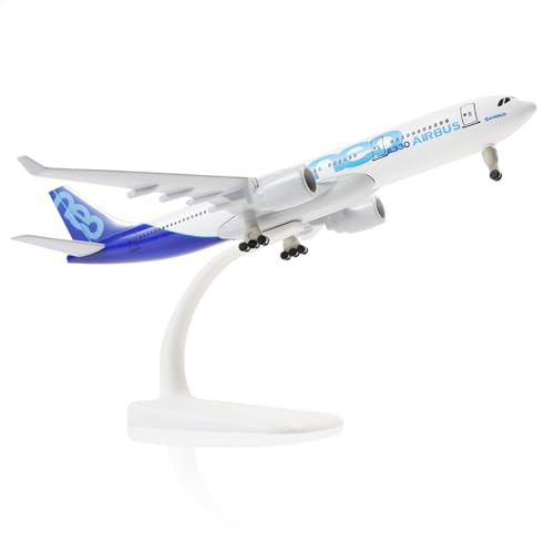 Avión de metal fundido 1/300 A330 Neo de 7,8 pulgadas con soporte estable
