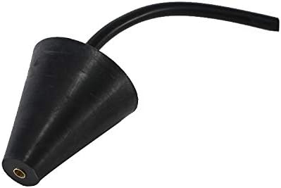 AUTOOL Smoke Cone Leak Detector Exhaust Intake Boot Adapter Leak Detection Accessories for Automotive EVAP Leak Locator Tester