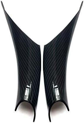 2PCS Interior Door Panel Grab Handle Covers for BMW 3 4 Series F30 F35 320i 320Li 328i 328Li 335i 335Li Pull Handle 2012 2013 2014 2015 2016 2017 2018 (Carbon Fiber ABS)
