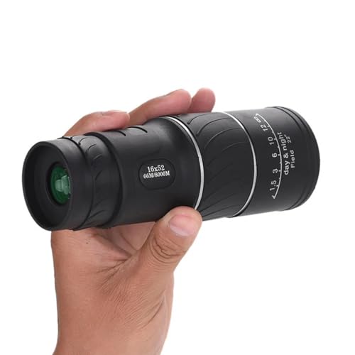 HUIBBGO Telescopios monoculares 40 * 60 Binoculares Lente óptica Alta definición Compacto Impermeable Enfoque Dual Zoom Viajes al Aire Libre Camping Caza