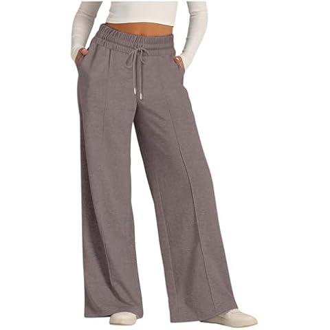 WILLBEST Lightweight Wide Leg Yoga Pants Cover