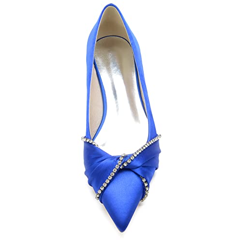 Women's Flats Pointed Double Bow Pointed Toe Casual Comfortable Slip on Flat Ballerina Shoes3