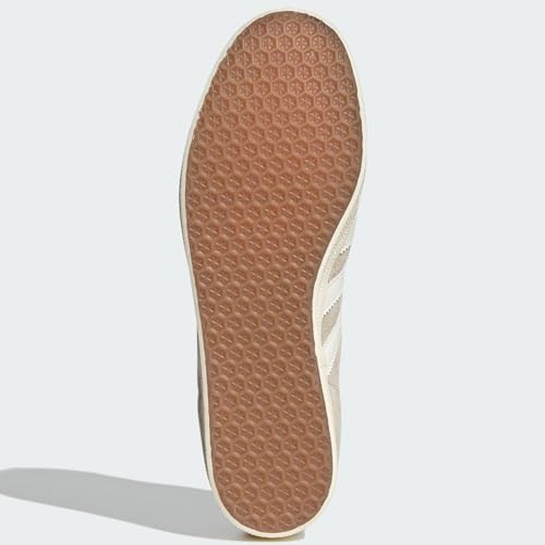 adidas Original Gazelle Shoes Men IG5796 (Wonder Beige/Off Whit), Size 134
