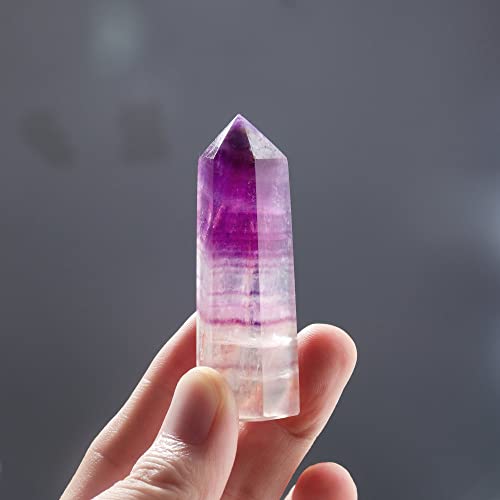 Fluorite de pastèque en prisme hexagonal, une pièce de collection ARKERO