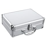 Valise rigide : structure robuste en alliage d'aluminium pour une durabilité à long terme, ce qui en fait un choix fiable pour les professionnels, rangement de mallette