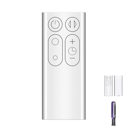 Remote Control for Dyson Fan AM06 AM07 AM08, Remote Replacement Air Purifier Compatible with Part 965824-01 965824-02 965824-03, 6-Button Wireless, Speed Timer Adjustment No Programming Required