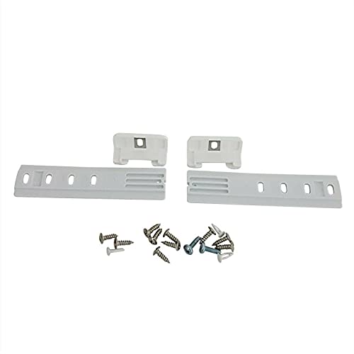 Lichtblau Universele deurmontageset koel- en vrieskasten voor sleepdeuren techniek sleepdeurscharnier inbouw koelapparaten geschikt voor bijv. Liebherr, Miele, Bosch enz. - Image 4