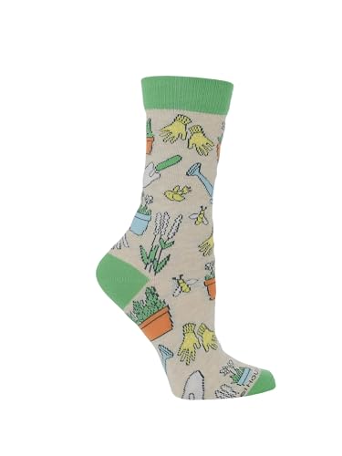 Image of WHD Garden Tool Crew Socks for Women & Men | Fun Veggie Gardening Socks, Nature Lover Gift
