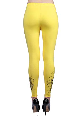 Image of Plus Size Printed Ankle Length Leggings for Women