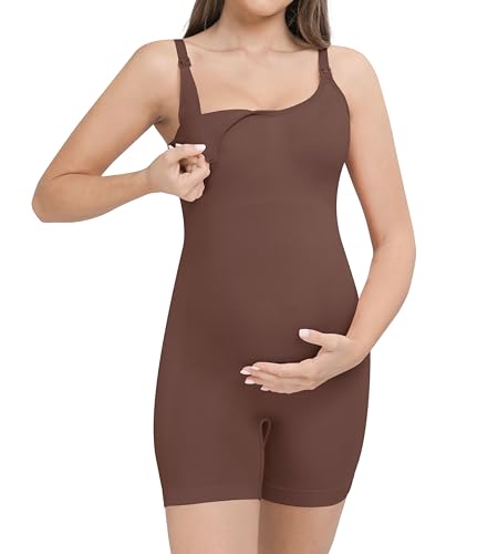 Image of LOVE 3000 Maternity Rompers for Pregnant Women - One Piece Overalls Jumpsuit Legging for Yoga Running Workout Athletic Casual