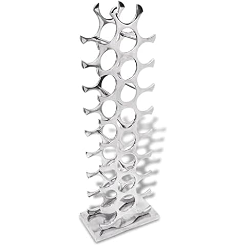 vidaXL Freestanding Wine Rack for 27 Bottles Cover