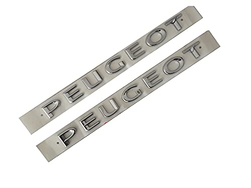 TRUSTTWO Brievennummers BUIKSPIEREN Embleem geschikt for PEUGEOT Auto Trunk Logo Sticker 301 307 308 408 508 2008 3008… - Image 3