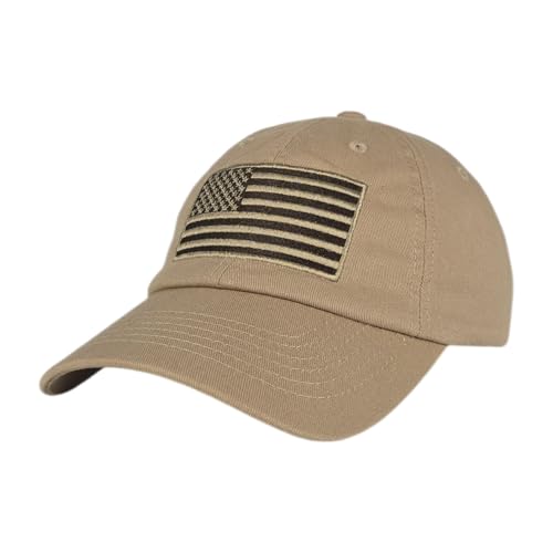 Image of E BY ELIDAN USA Hat, Embroidered American Flag Baseball Cap for Men Women