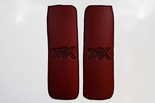 KRAM-TRUCK Protège-Vitre Latérale De Voiture, Jeu De Deux, Pare-Brise, pour La Neige, Compatible avec Man TGX, Mousse De 10 Mm, Lisse, Laminée, Bordeaux, Résistant Aux Dommages Et À l'abrasion Cover