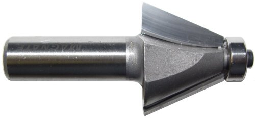 Magnate 0910 Chamfer Carbide Tipped Router Bit - 22-1/2 (22.5) Degree; 7/8