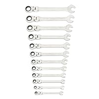 GEARWRENCH 25-Pc. Flex Combination Ratcheting Wrench Set, SAE/MM - 86730 — image 8