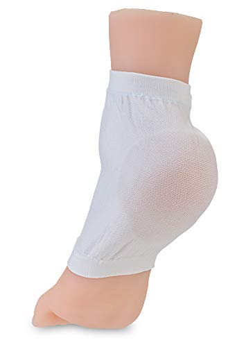 Silipos 15225 Heel/Elbow Slip Over - Small/Medium, Medical Grade, Reusable Gel Lined Sleeve for Dry, Cracked Skin. Splints and Supports