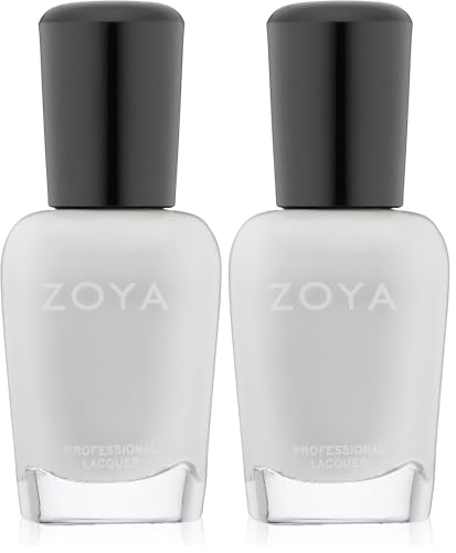 ZOYA Nail Polish, Snow White, 0.5 fl. oz. (Pack of