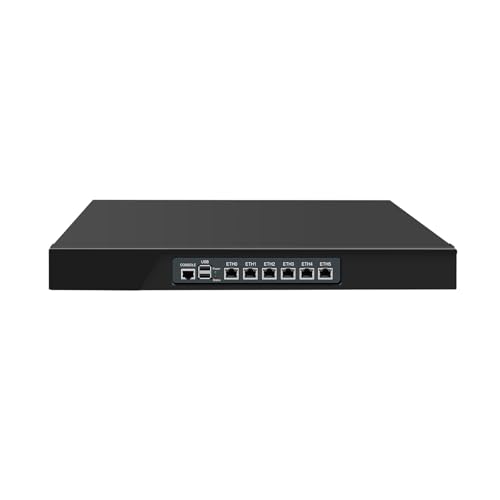 HUNSN 1U Dual SIM Slot Firewall Network Security Appliance, Mikrotik, OPNsense, VPN, Router PC, Core I3 N305, RJ08, 6 x 2.5GbE I226-V LAN, Console, VGA, 4G RAM, 64G SSD - Image 3